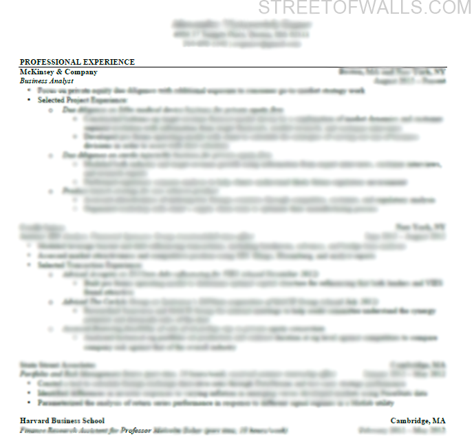 Sample Consulting Cover Letter Experienced Hire from www.streetofwalls.com